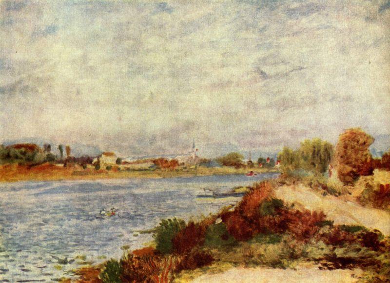 Pierre-Auguste Renoir Seine bei Argenteuil oil painting picture